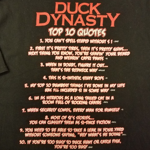 Gildan 2XL Duck Dynasty  "Hey" T-shirt - Picture 2 of 5